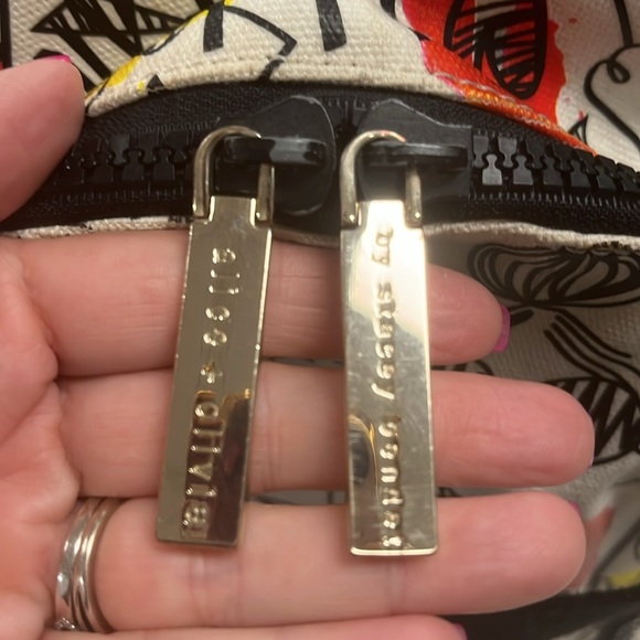 Alice & Olivia Colorful Abstract Print Backpack / preowned OS - Picture 10 of 15